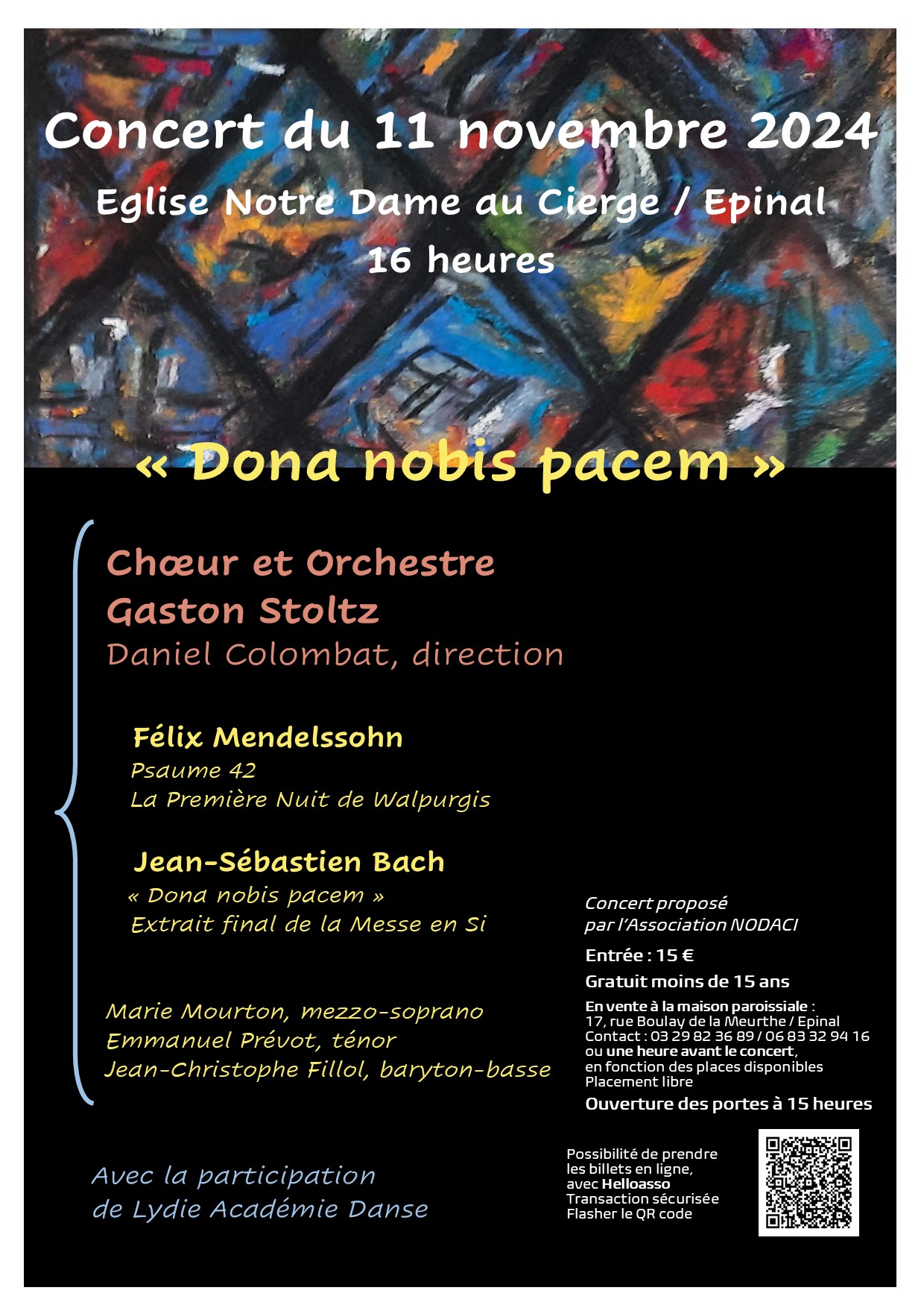 CONCERT DU 11 NOVEMBRE à EPINAL